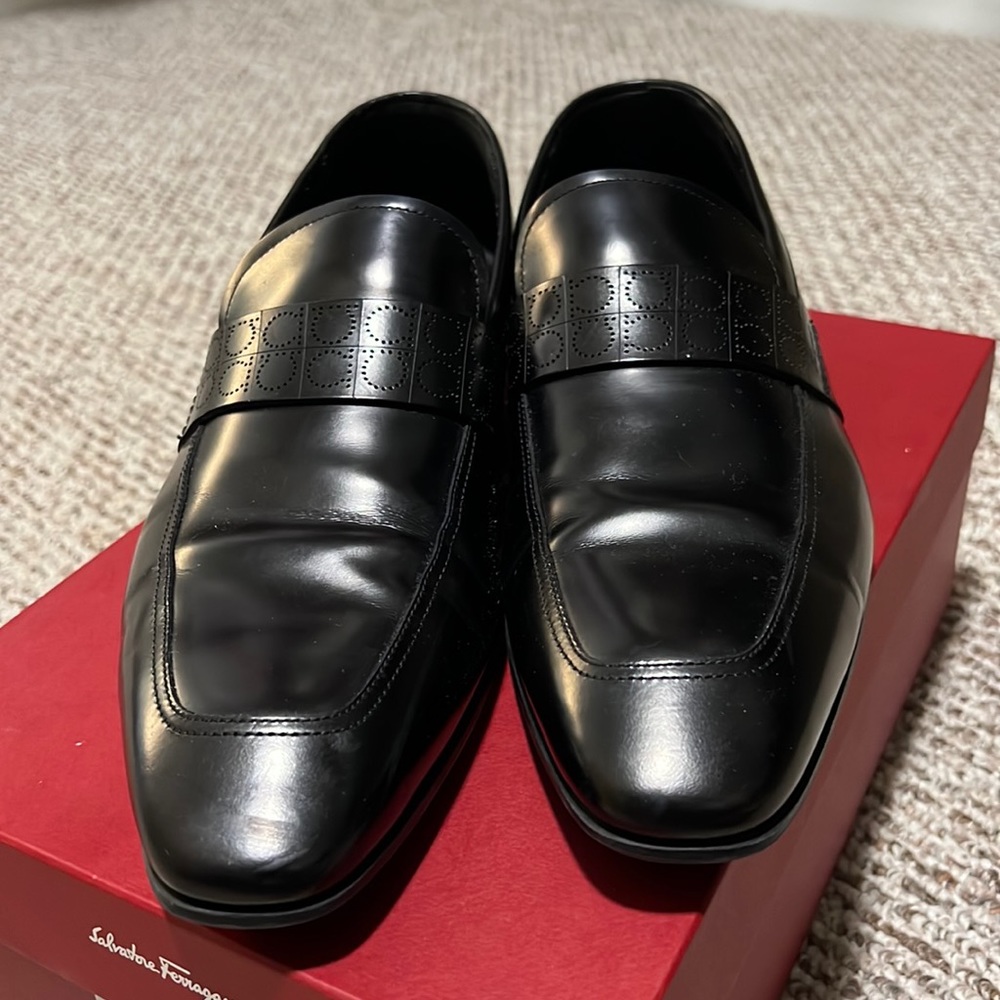 Ferragamo slip ons